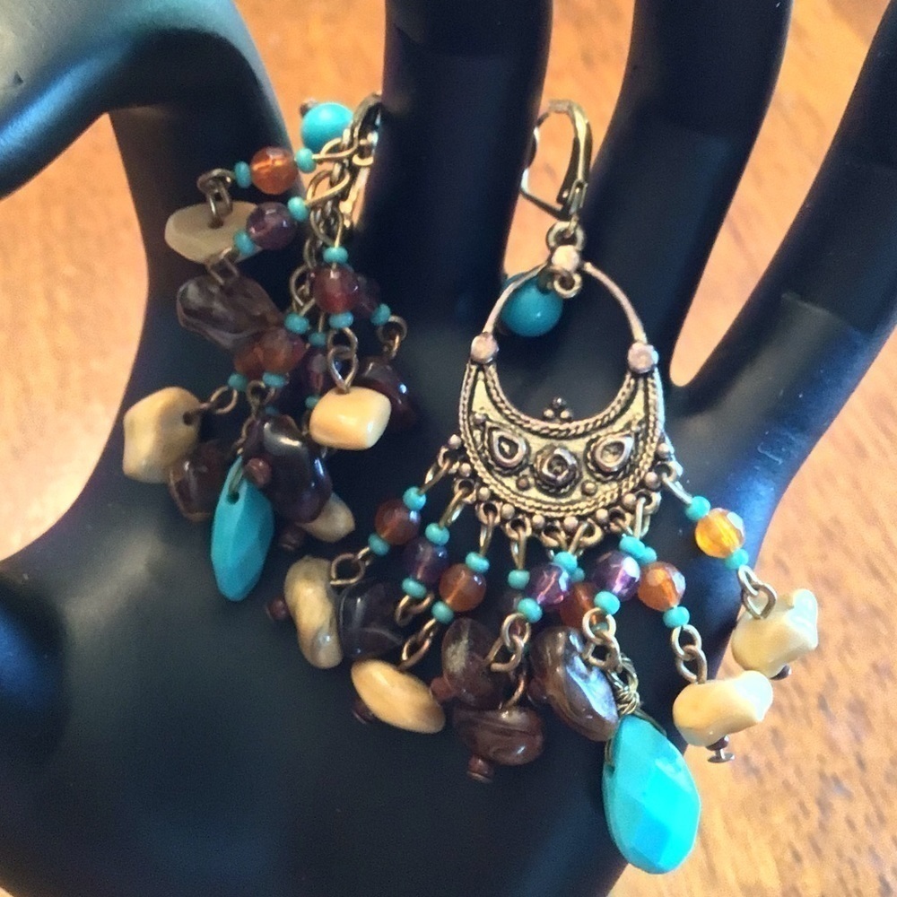 Beautiful bohemian earrings